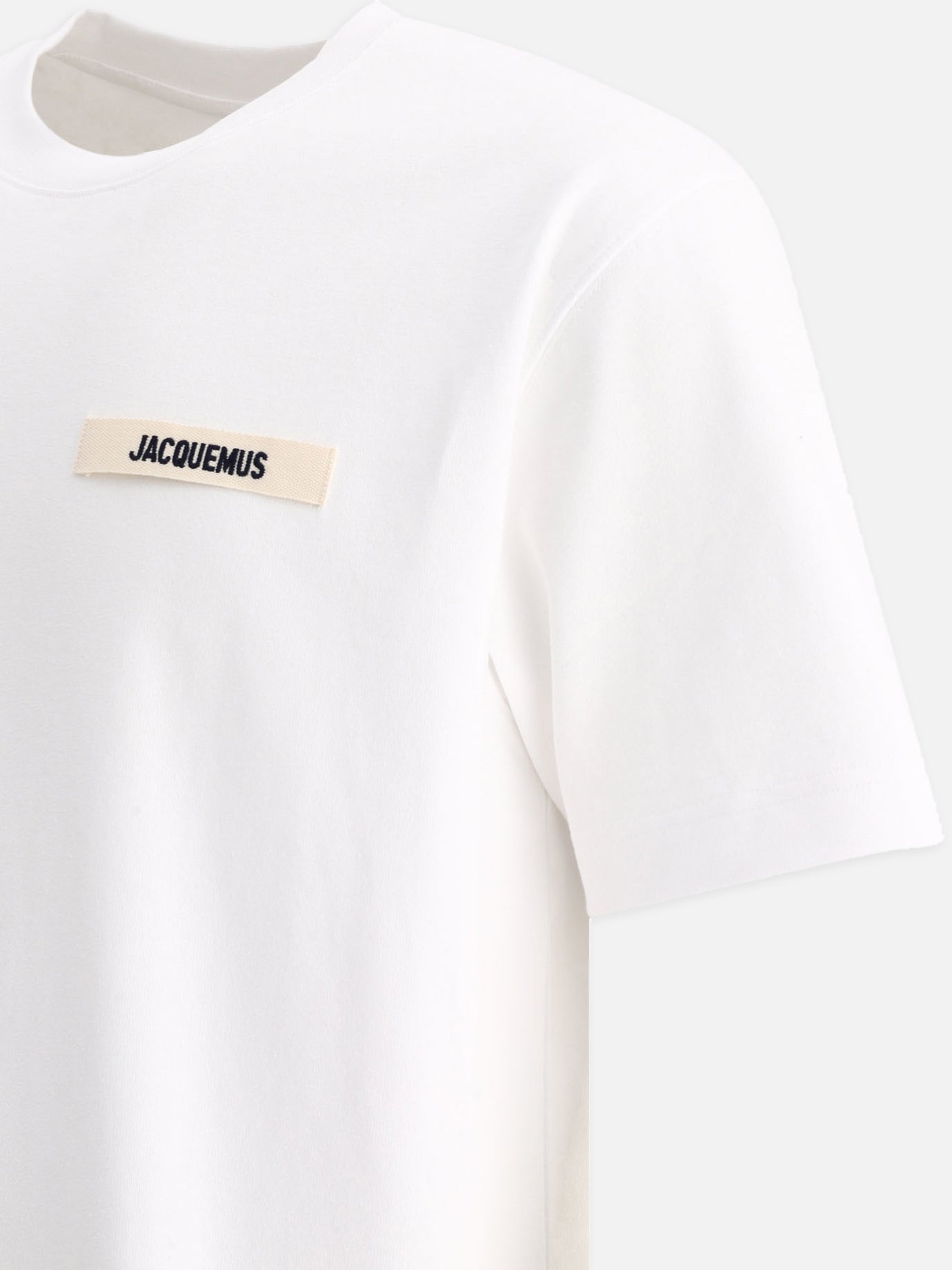 Crewneck t-shirts 100% cotton  White - Jacquemus Men | PDP | VIETTI Online Store | thumbnail_4