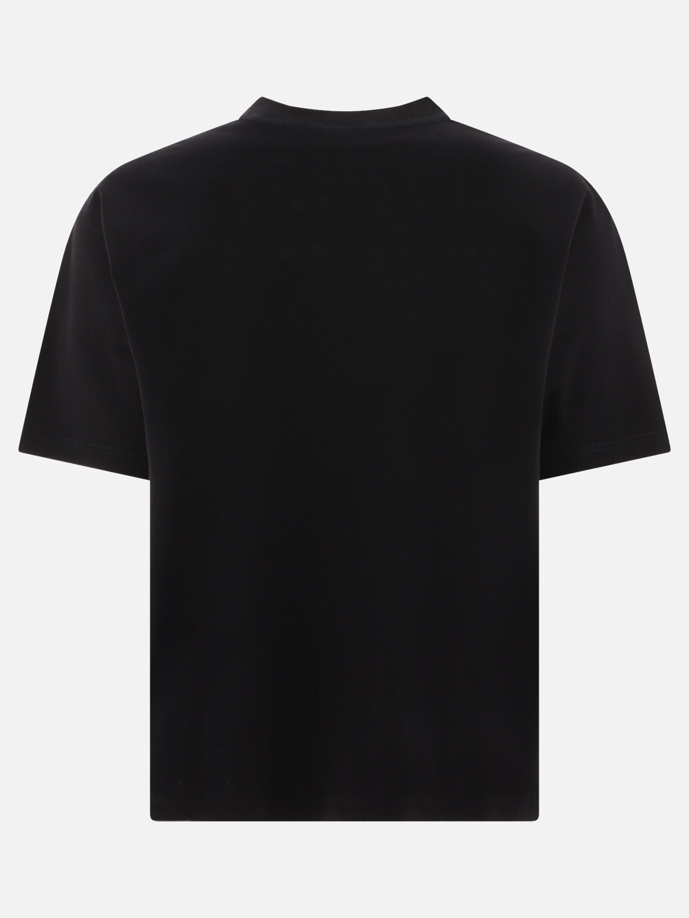 Crewneck t-shirts 100% cotton  Black - Lanvin Men | PDP | VIETTI Online Store | Zoom-Modal_2
