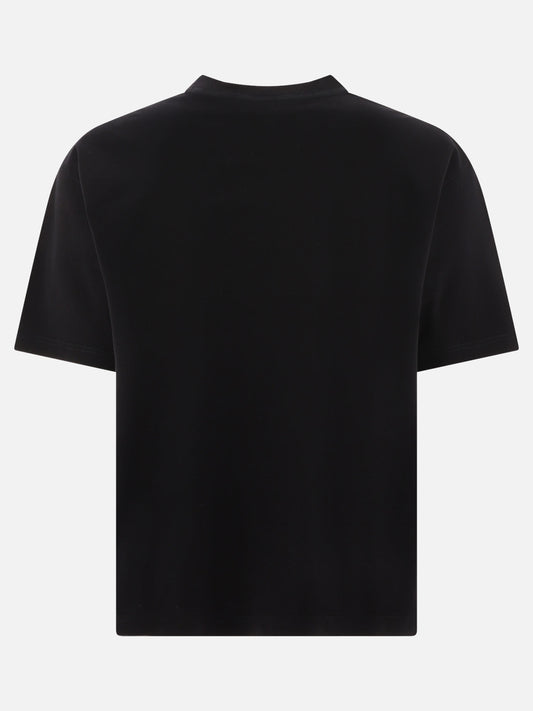 Crewneck t-shirts 100% cotton  Black - Lanvin Men | PLP | VIETTI Online Store | 2

