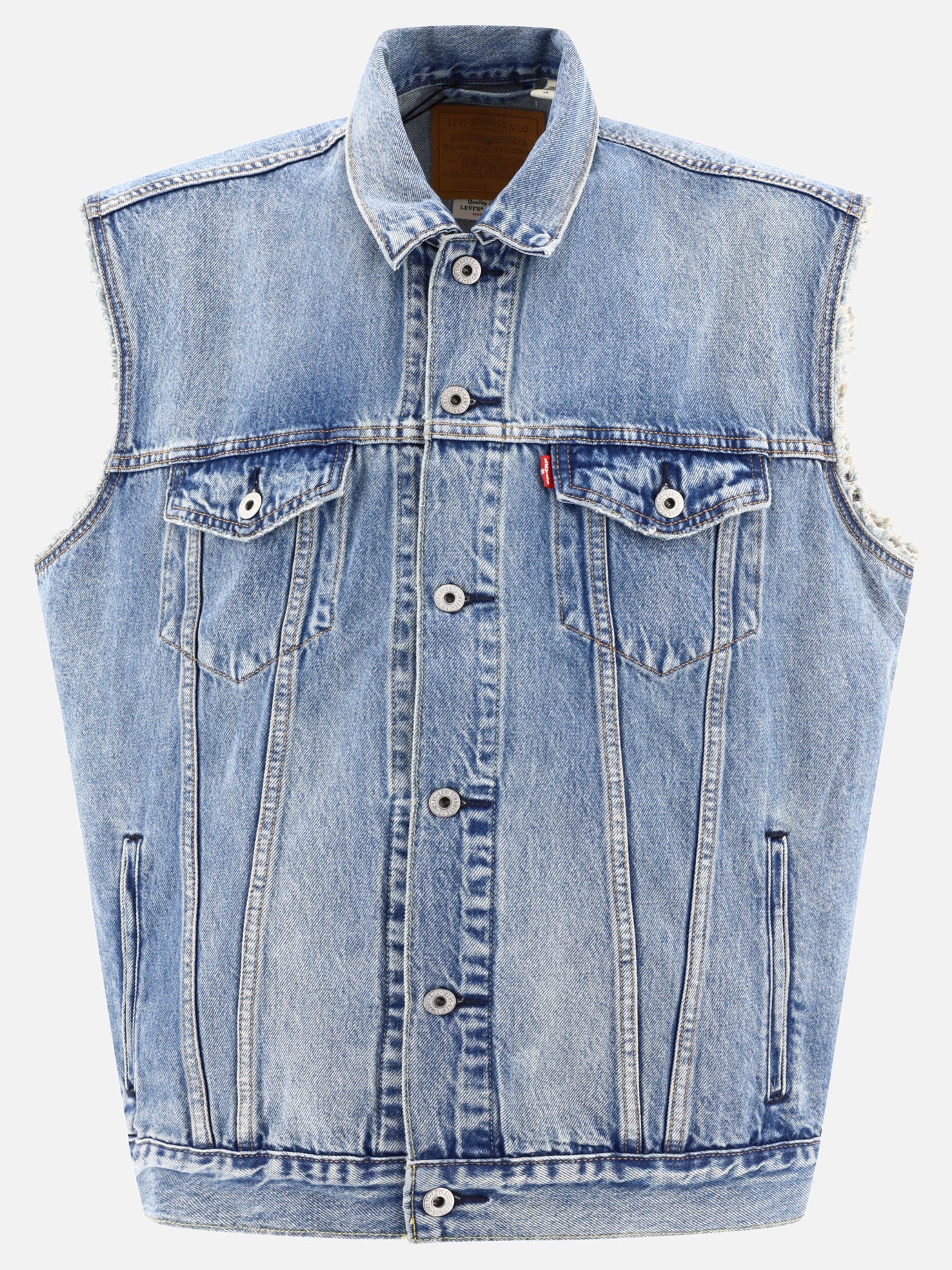 Denim jackets 100% cotton  Light blue - Levi's Men | PDP | VIETTI Online Store | Zoom-Modal
