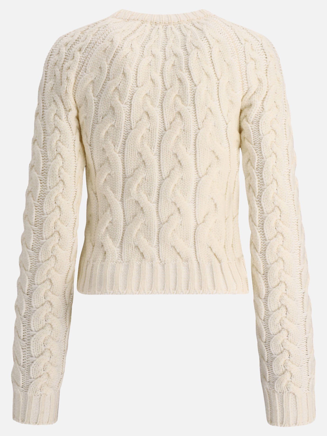 Crewneck sweaters 63% wool 37% polypropylene  White - Loewe Women | PDP | VIETTI Online Store | thumbnail_2