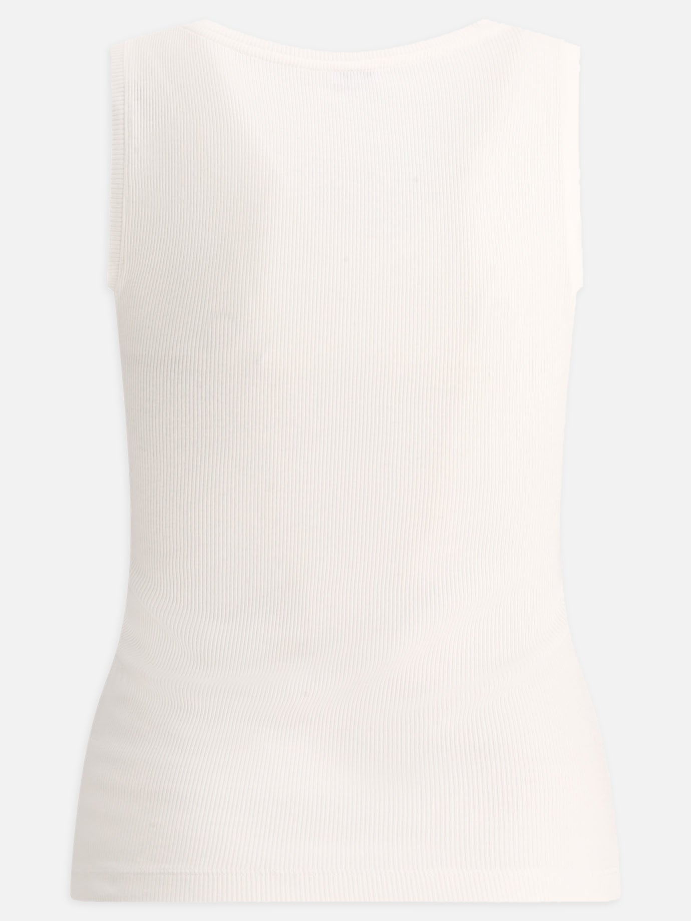 Tank tops 94% cotton 3% polyester 3% elastan  White - Loewe Women | PDP | VIETTI Online Store | thumbnail_2