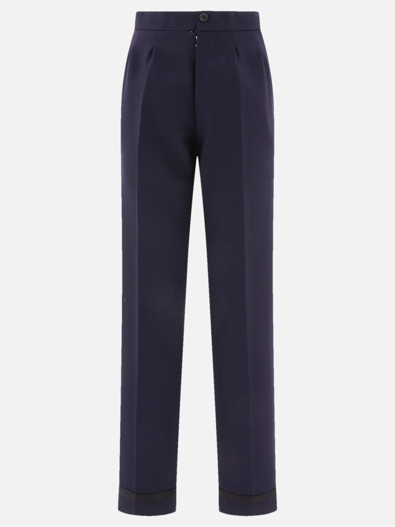Tailored trousers 100% wool  Black - Maison Margiela Women | PDP | VIETTI Online Store | Zoom-Modal
