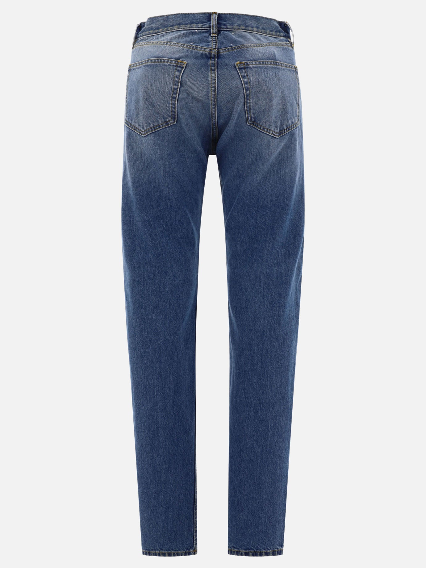 Straight-leg jeans 100% cotton  Light blue - Maison Margiela Men | PDP | VIETTI Online Store | Zoom-Modal_2
