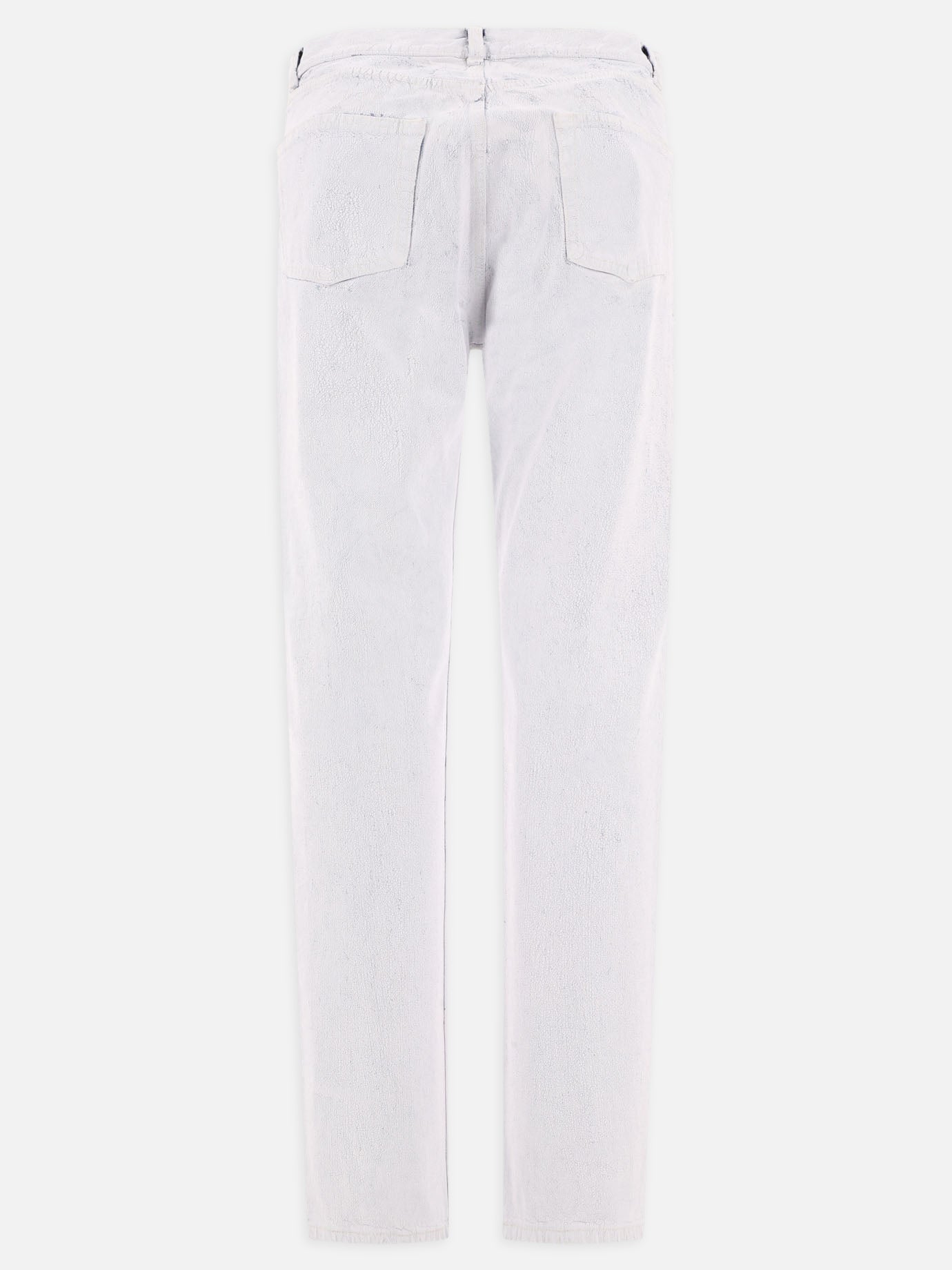 Straight-leg jeans 100% cotton  Light blue - Maison Margiela Men | PDP | VIETTI Online Store | Zoom-Modal_2
