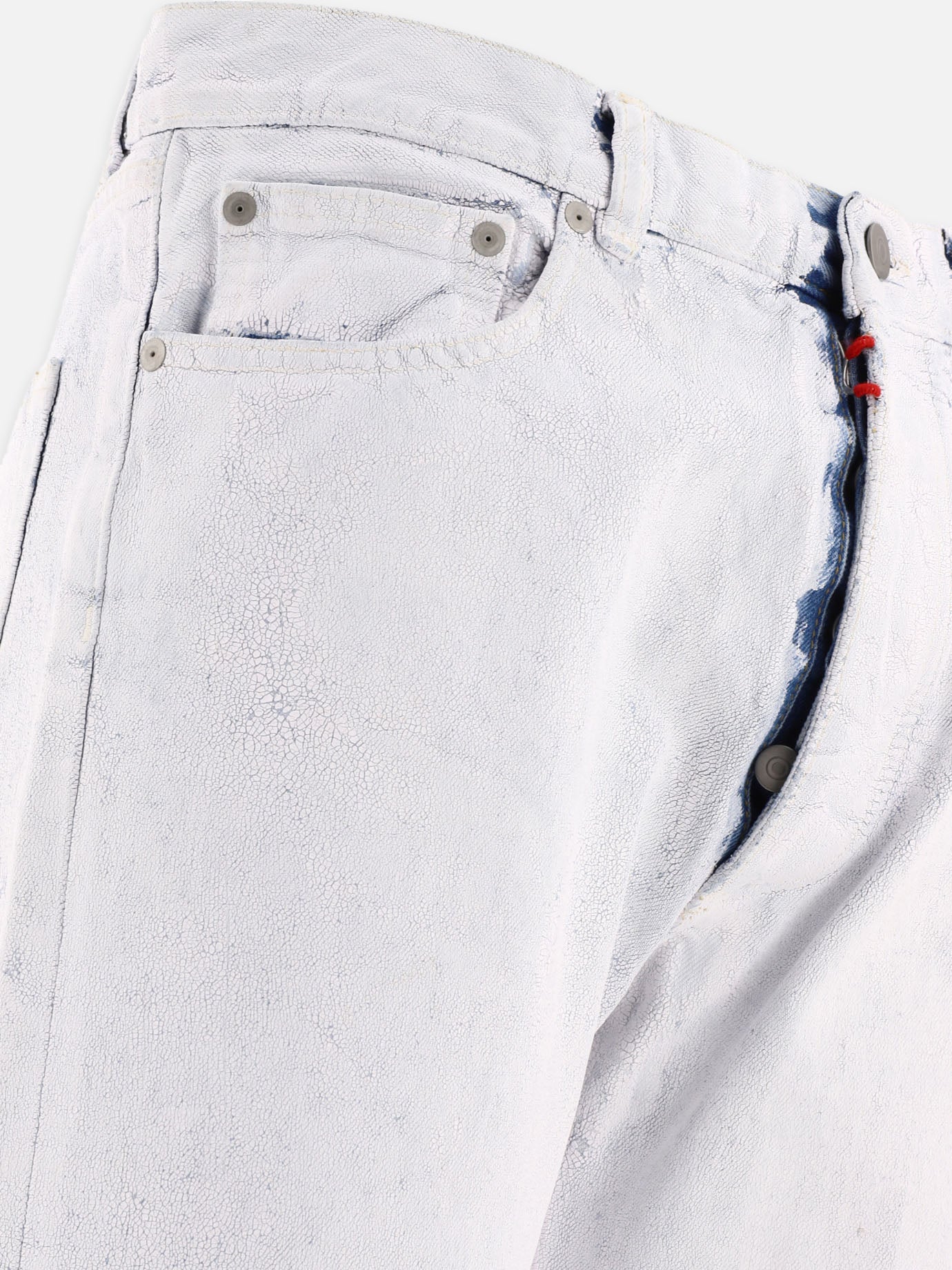 Straight-leg jeans 100% cotton  Light blue - Maison Margiela Men | PDP | VIETTI Online Store | Zoom-Modal_4

