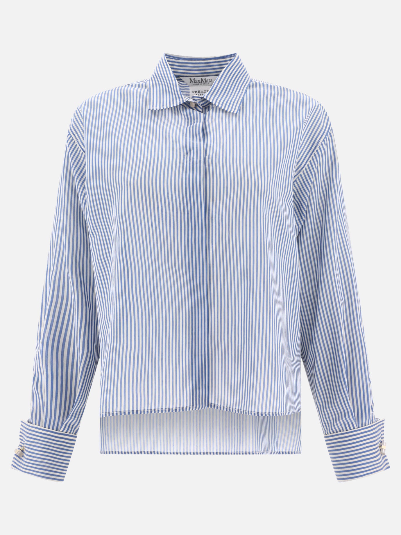 Casual shirts 2411111111600  Light blue - Max Mara Women | PDP | VIETTI Online Store | thumbnail