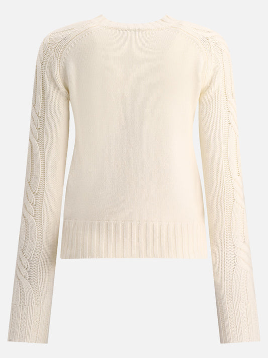 Crewneck sweaters 100% cashmere  White - Max Mara Women | PLP | VIETTI Online Store | 2
