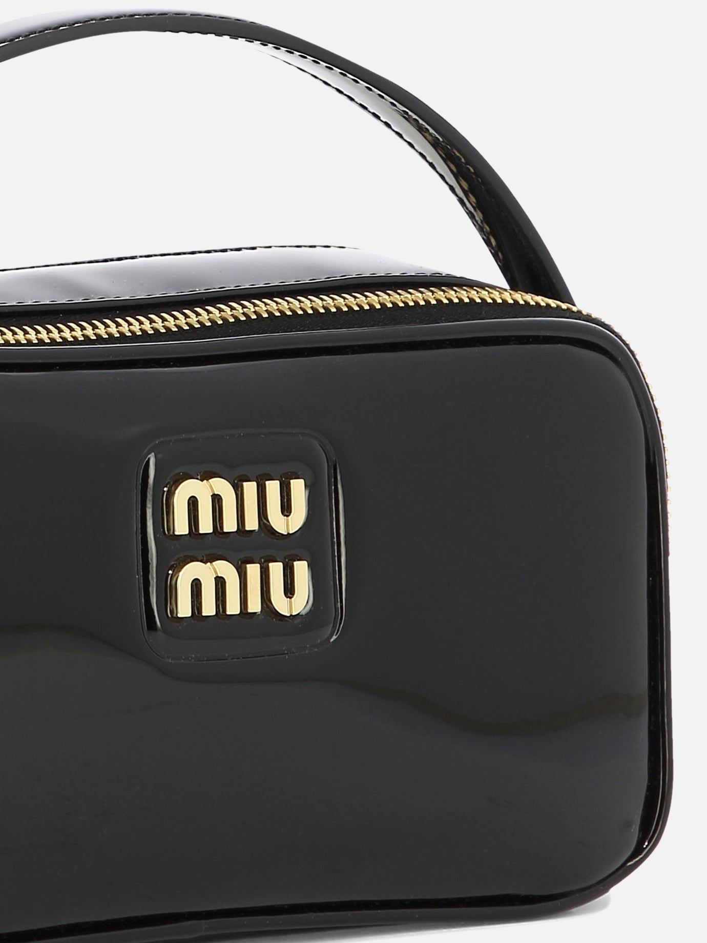 Small bags 100% patent leather  Black - Miu Miu Women | PDP | VIETTI Online Store | thumbnail_4
