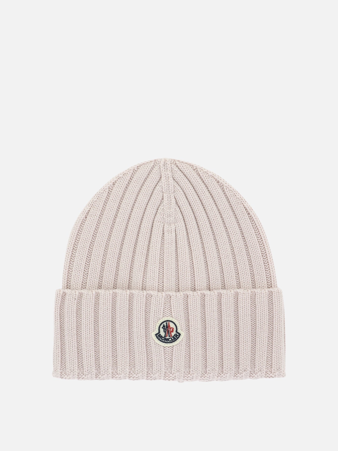 Beanies 100% virgin wool  Pink - Moncler Women | PDP | VIETTI Online Store | Zoom-Modal
