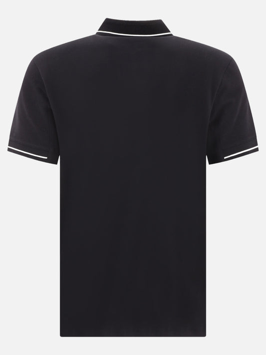 Polo shirts with buttons Logo  Black - Moncler Men | PLP | VIETTI Online Store | 2
