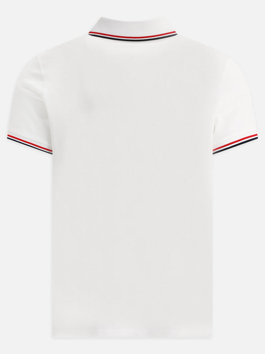 Polo shirts with buttons Logo  White - Moncler Men | PLP | VIETTI Online Store | 2
