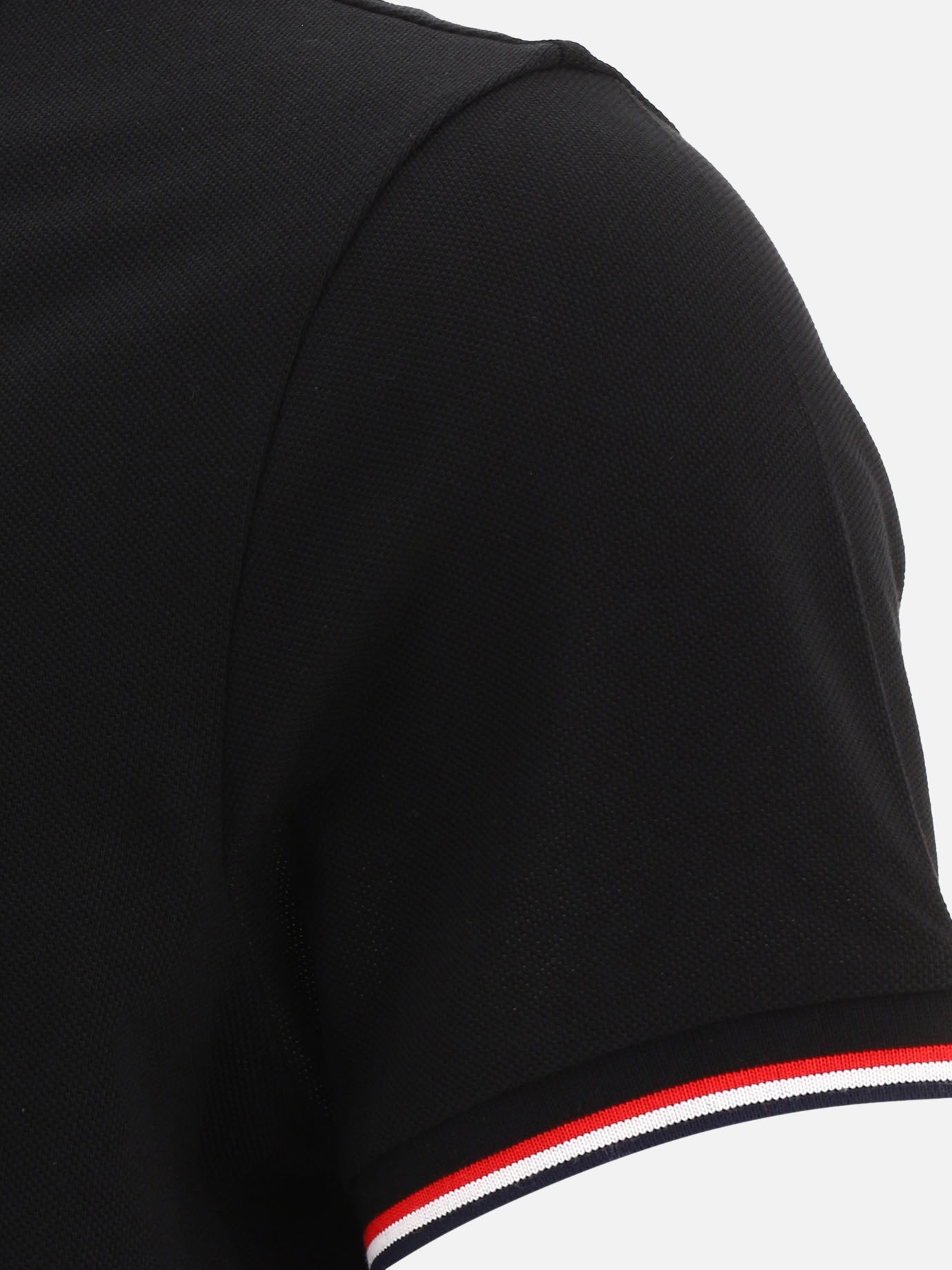 Moncler Polo shirt with logo 11665998_XL Black thumbnail_4