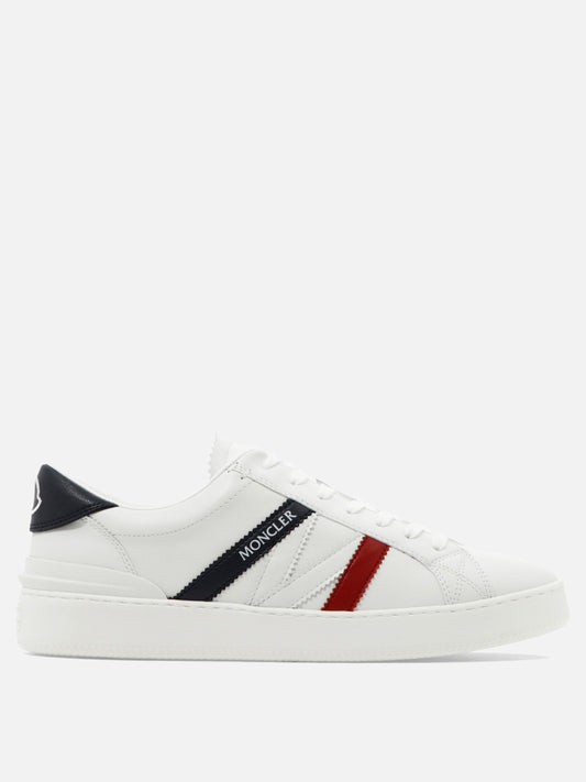 Low top sneakers 100% leather - 100% rubber  White - Moncler Men | PLP | VIETTI Online Store 
