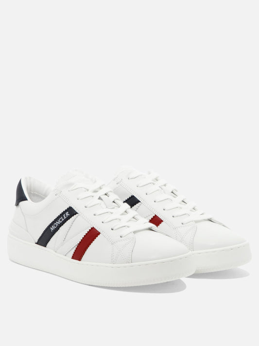 Low top sneakers 100% leather - 100% rubber  White - Moncler Men | PLP | VIETTI Online Store | 2
