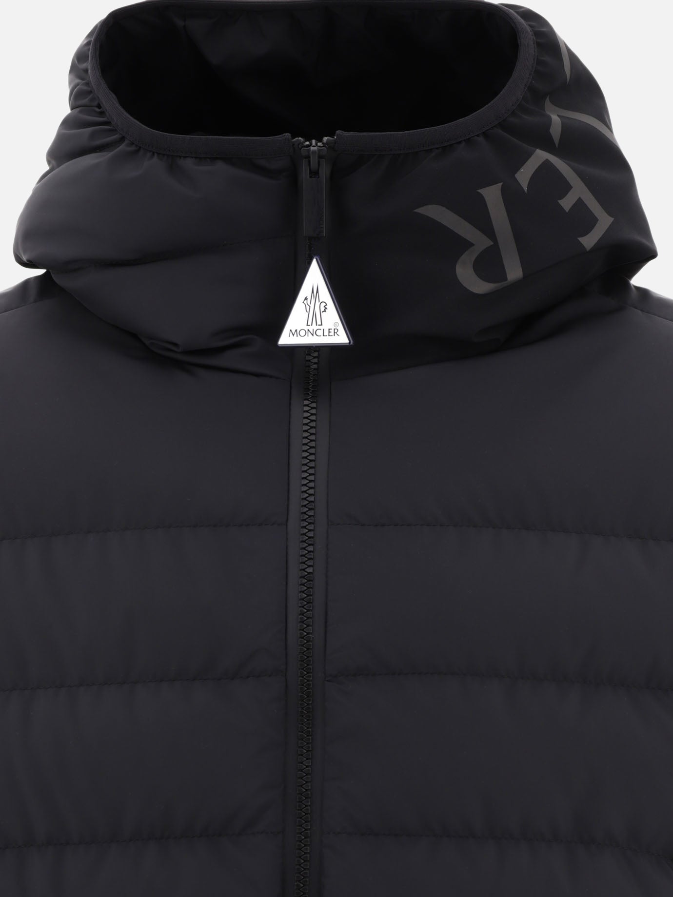 Down jackets 100% polyester - Padding: down and feathers  Black - Moncler Men | PDP | VIETTI Online Store | thumbnail_3