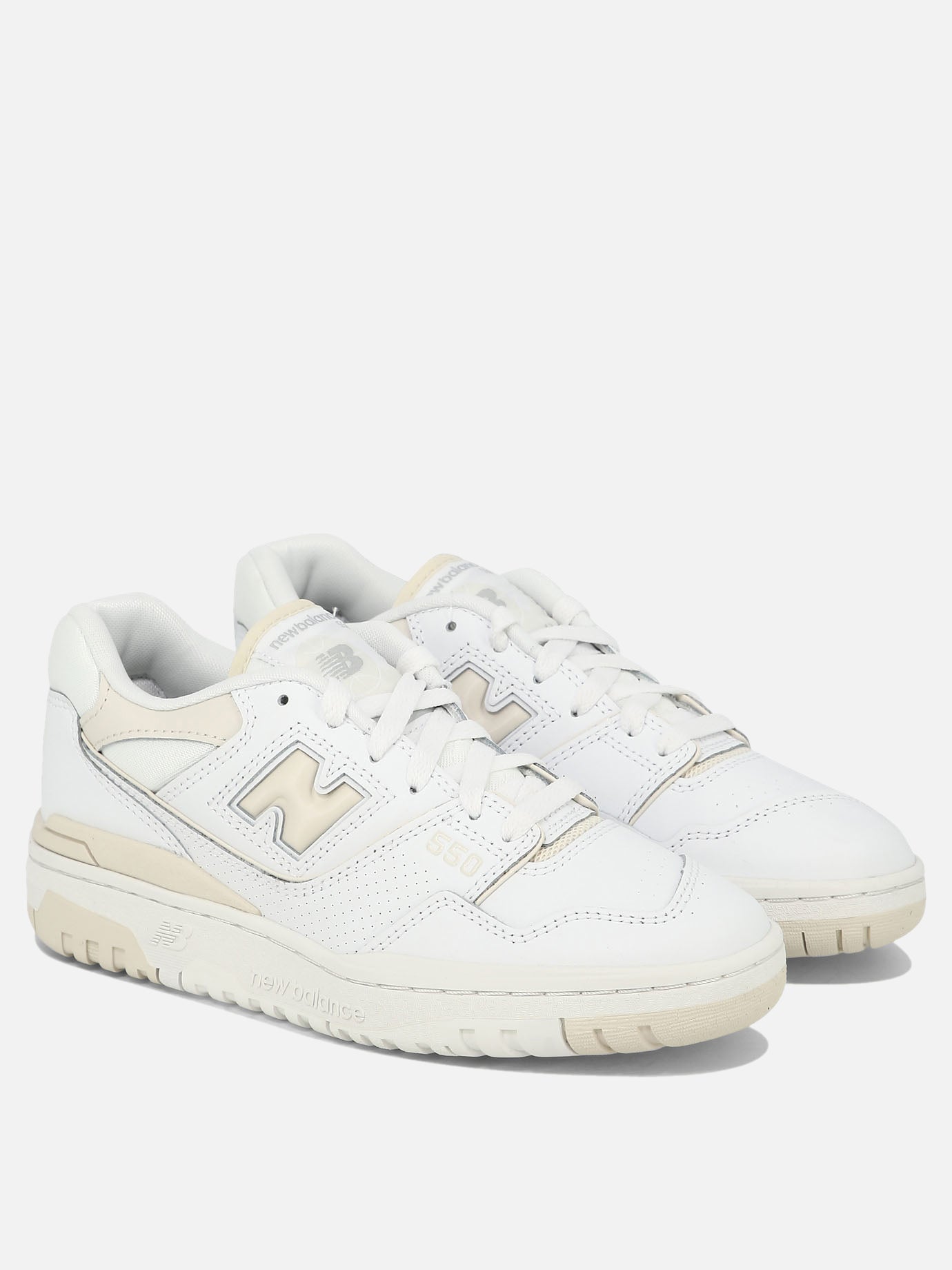 Low top sneakers 100% leather - 100% rubber  White - New Balance Women | PDP | VIETTI Online Store | Zoom-Modal_2
