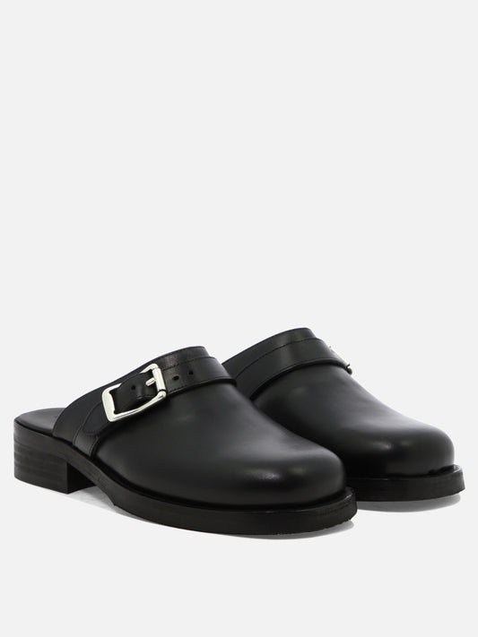 Slippers 100% leather - 100% rubber  Black - Our Legacy Men | PLP | VIETTI Online Store | 2
