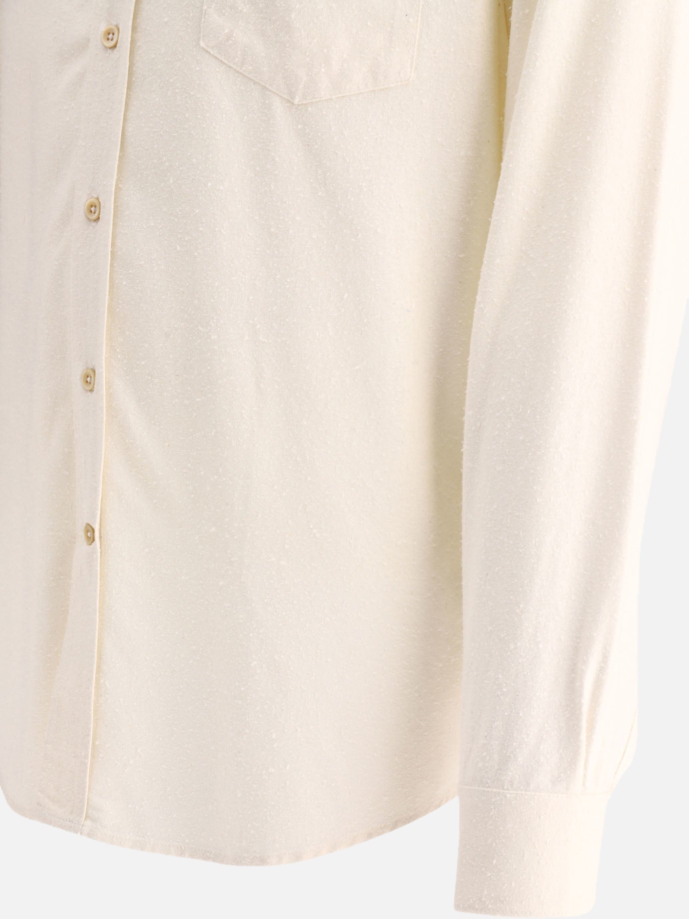 Casual shirts 100% raw silk  White - Our Legacy Men | PDP | VIETTI Online Store | Zoom-Modal_4
