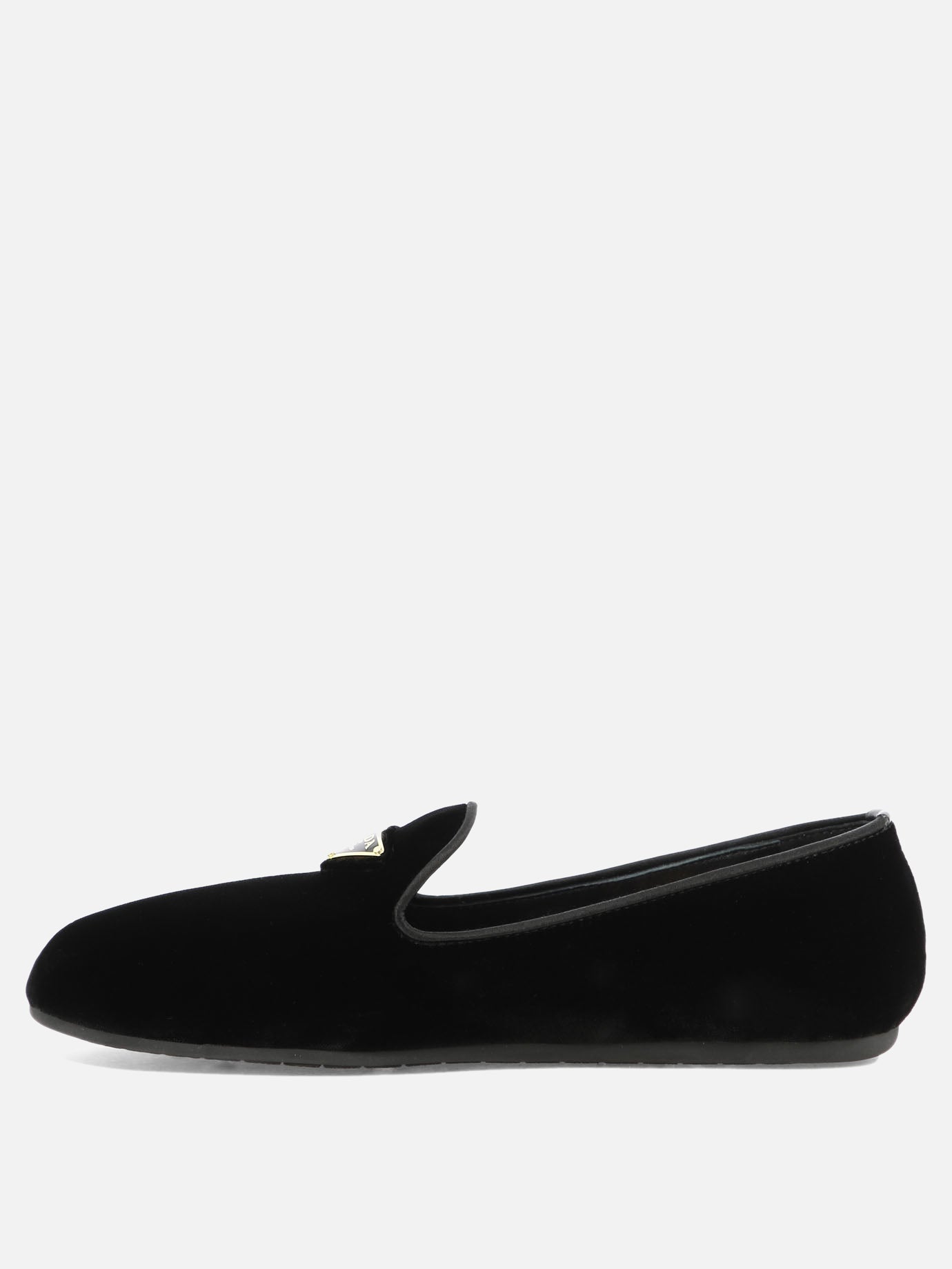 Loafers 100% cotton - 100% rubber  Black - Prada Women | PDP | VIETTI Online Store | thumbnail_3