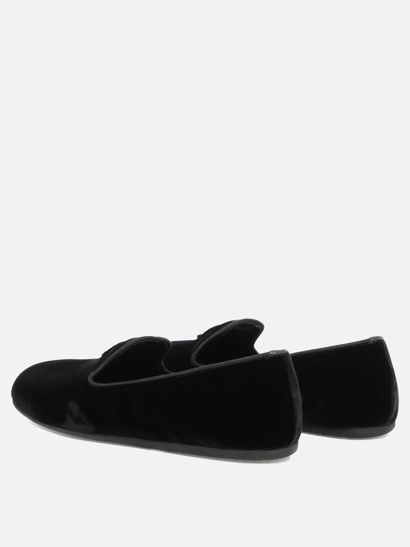 Loafers 100% cotton - 100% rubber  Black - Prada Women | PDP | VIETTI Online Store | thumbnail_4