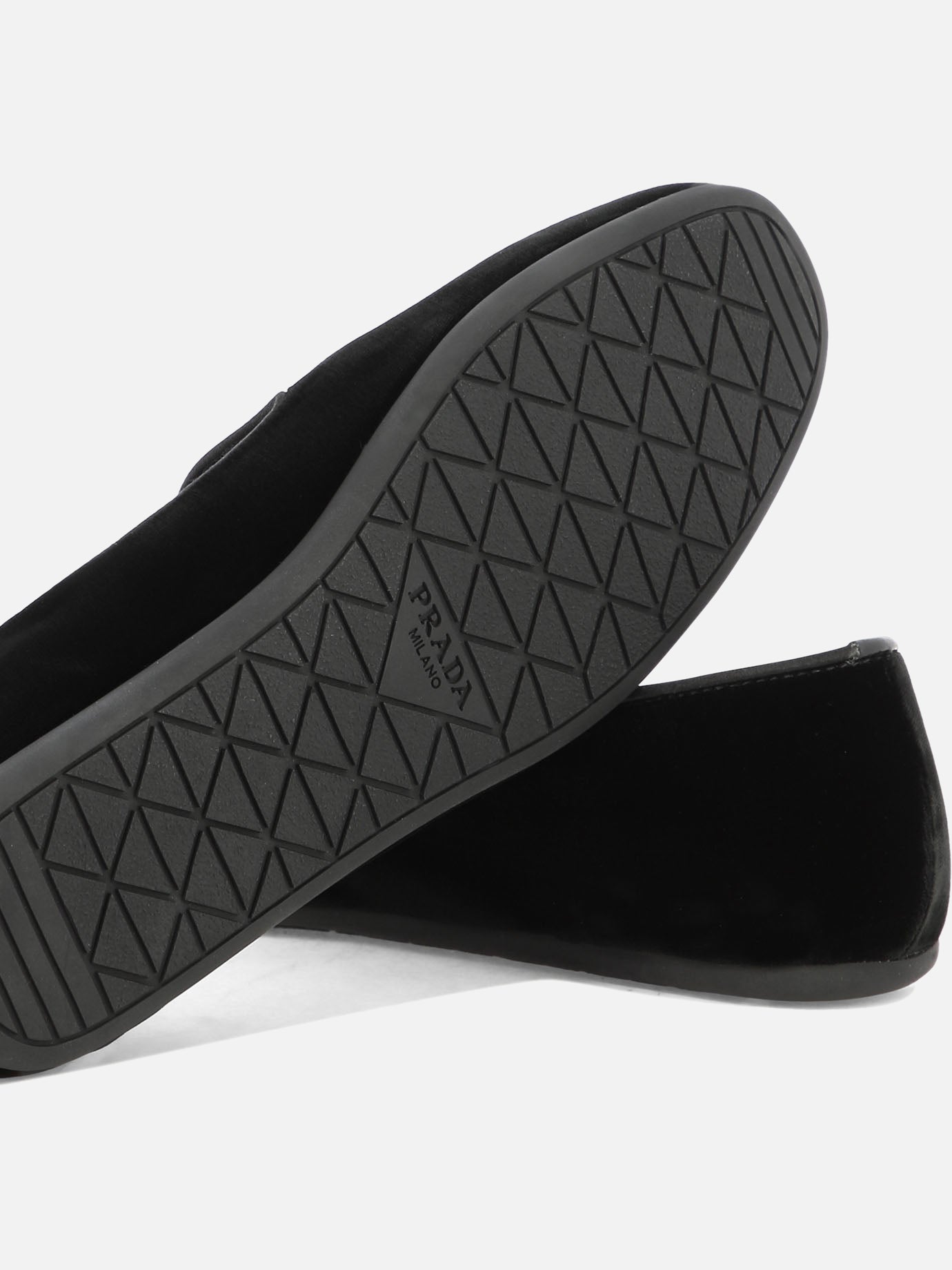 Loafers 100% cotton - 100% rubber  Black - Prada Women | PDP | VIETTI Online Store | thumbnail_5