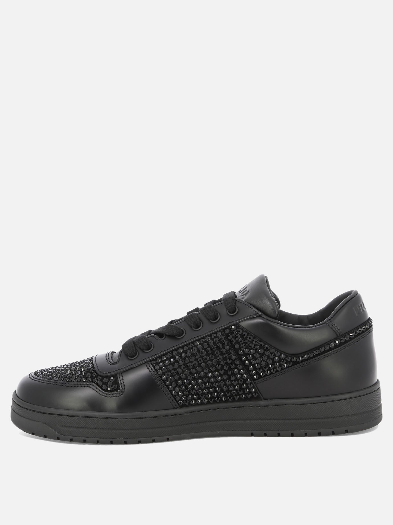 Low top sneakers 100% leather - 100% rubber  Black - Prada Men | PDP | VIETTI Online Store | Zoom-Modal_3
