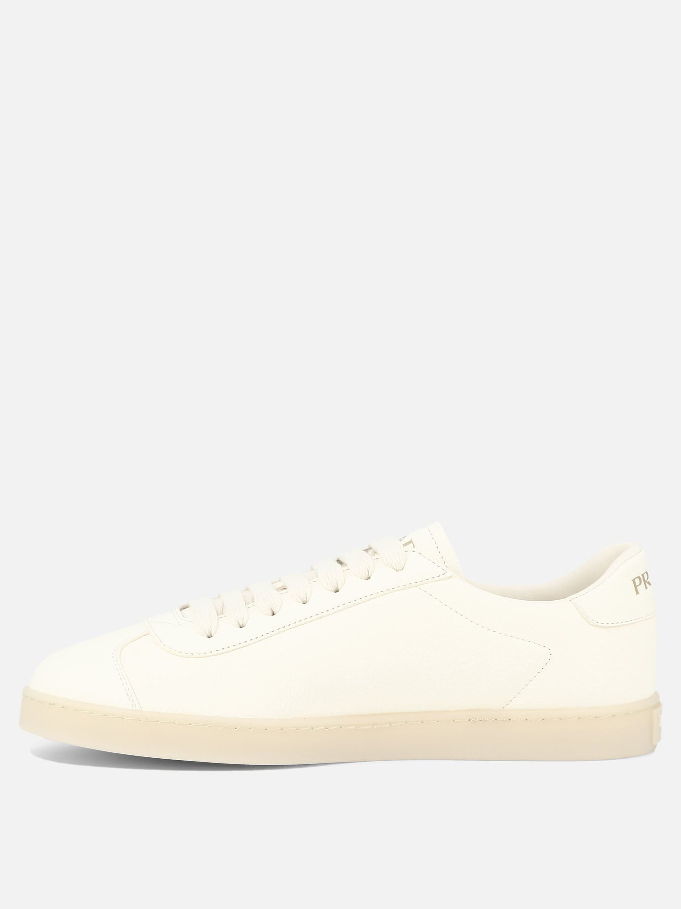 Low top sneakers 100% leather - 100% rubber  White - Prada Men | PDP | VIETTI Online Store | thumbnail_3