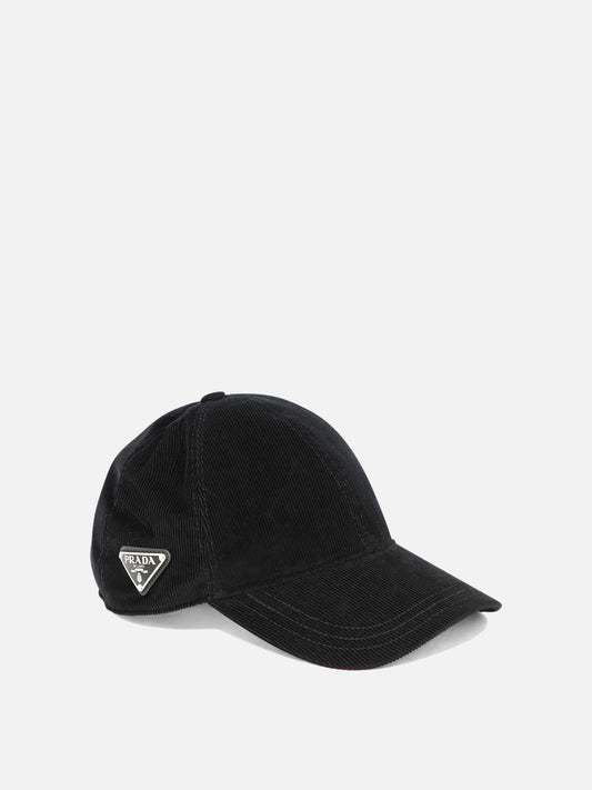 Baseball caps 100% cotton  Black - Prada Men | PLP | VIETTI Online Store | 2
