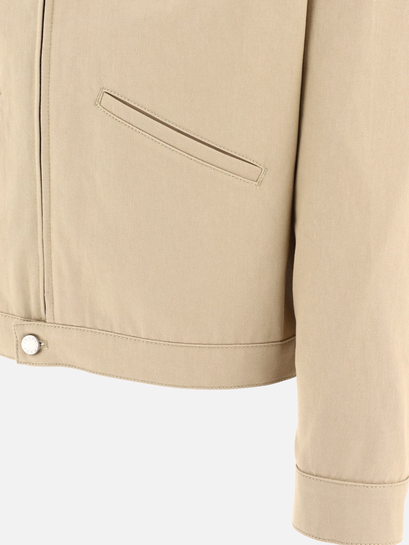 Denim jackets 100% cotton  Beige - Prada Men | PDP | VIETTI Online Store | Zoom-Modal_4
