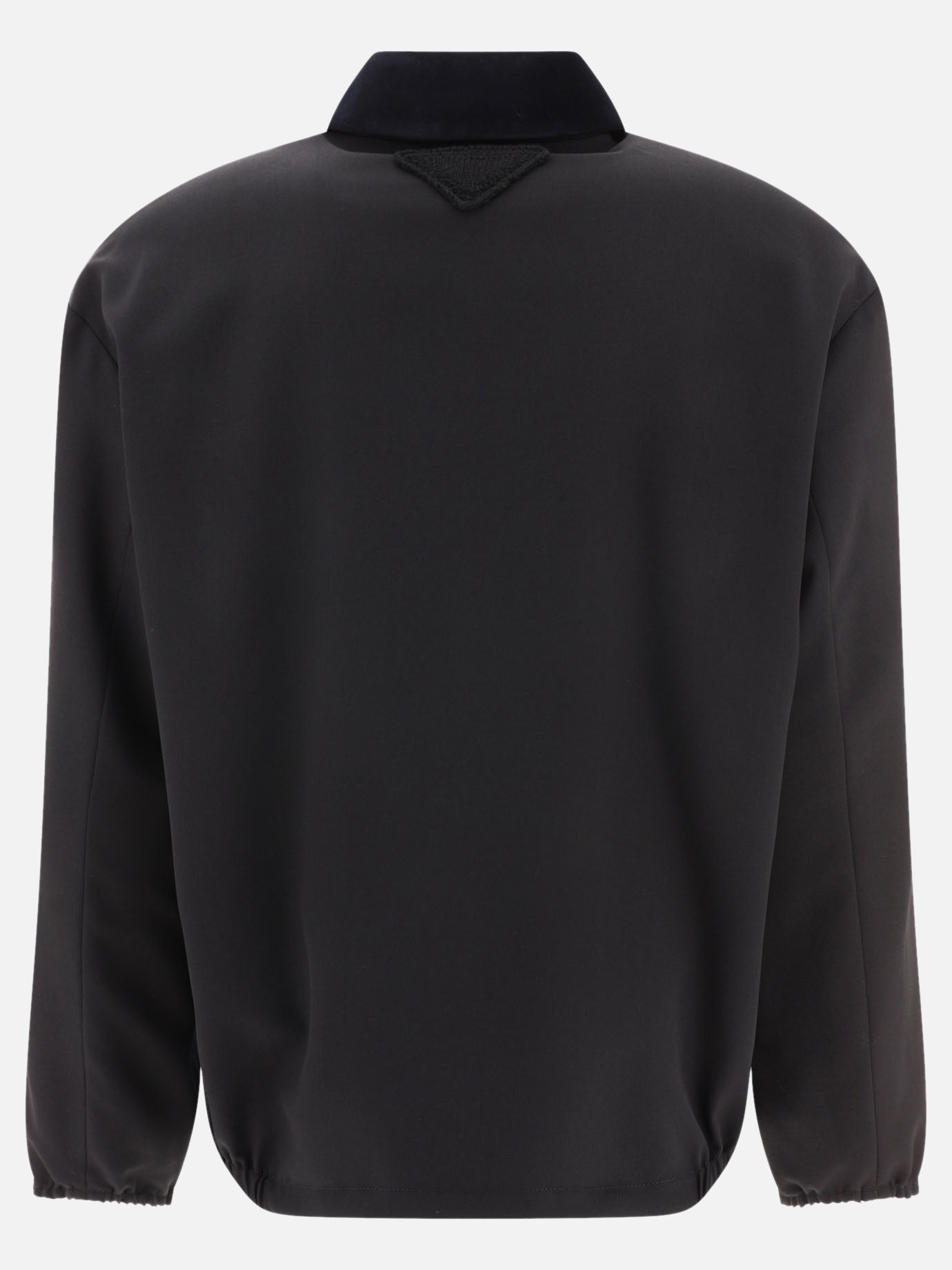 Bomber jackets 100% wool  Black - Prada Men | PDP | VIETTI Online Store | Zoom-Modal_2
