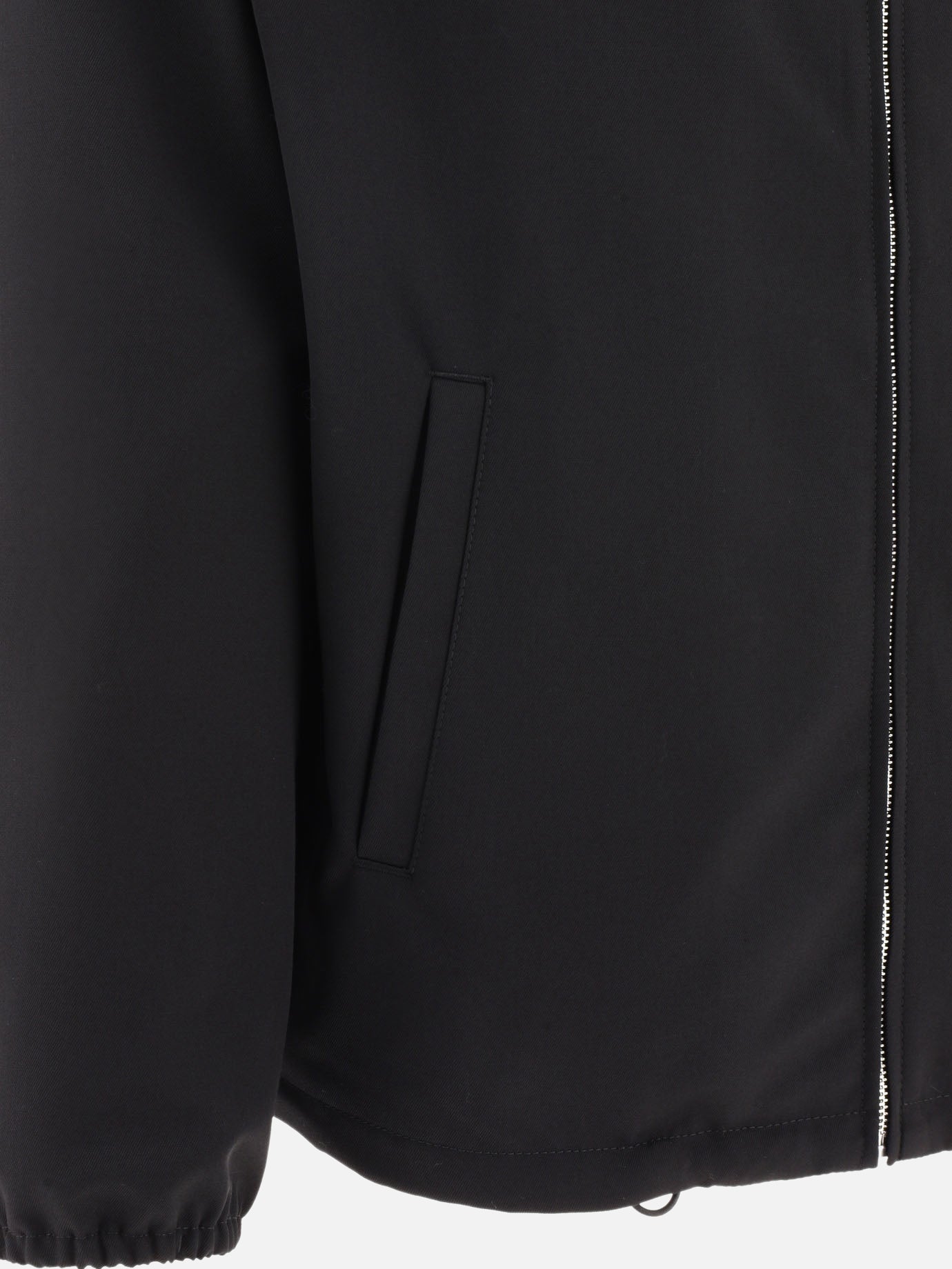 Bomber jackets 100% wool  Black - Prada Men | PDP | VIETTI Online Store | Zoom-Modal_4

