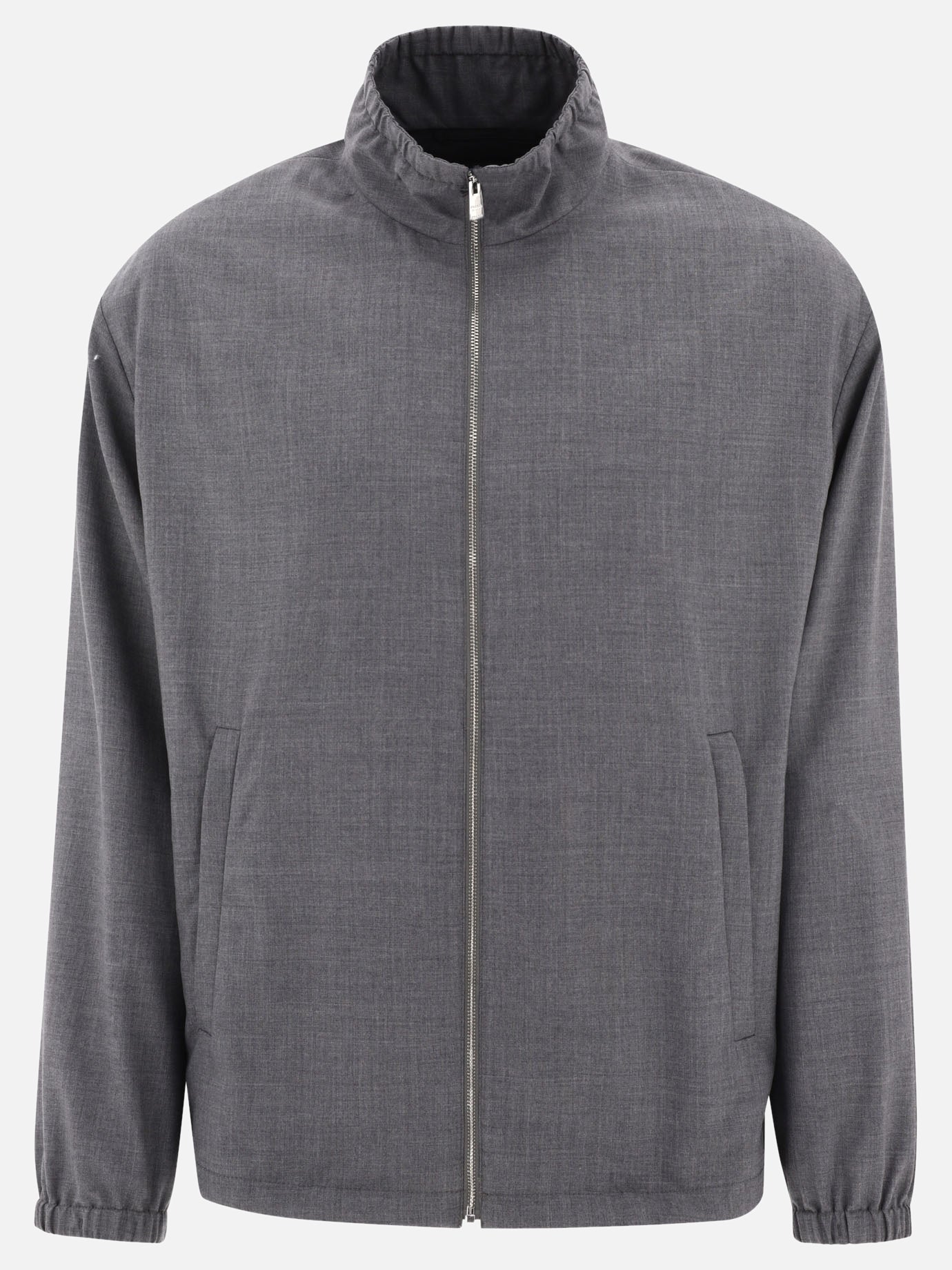 Bomber jackets 100% wool  Grey - Prada Men | PDP | VIETTI Online Store | Zoom-Modal
