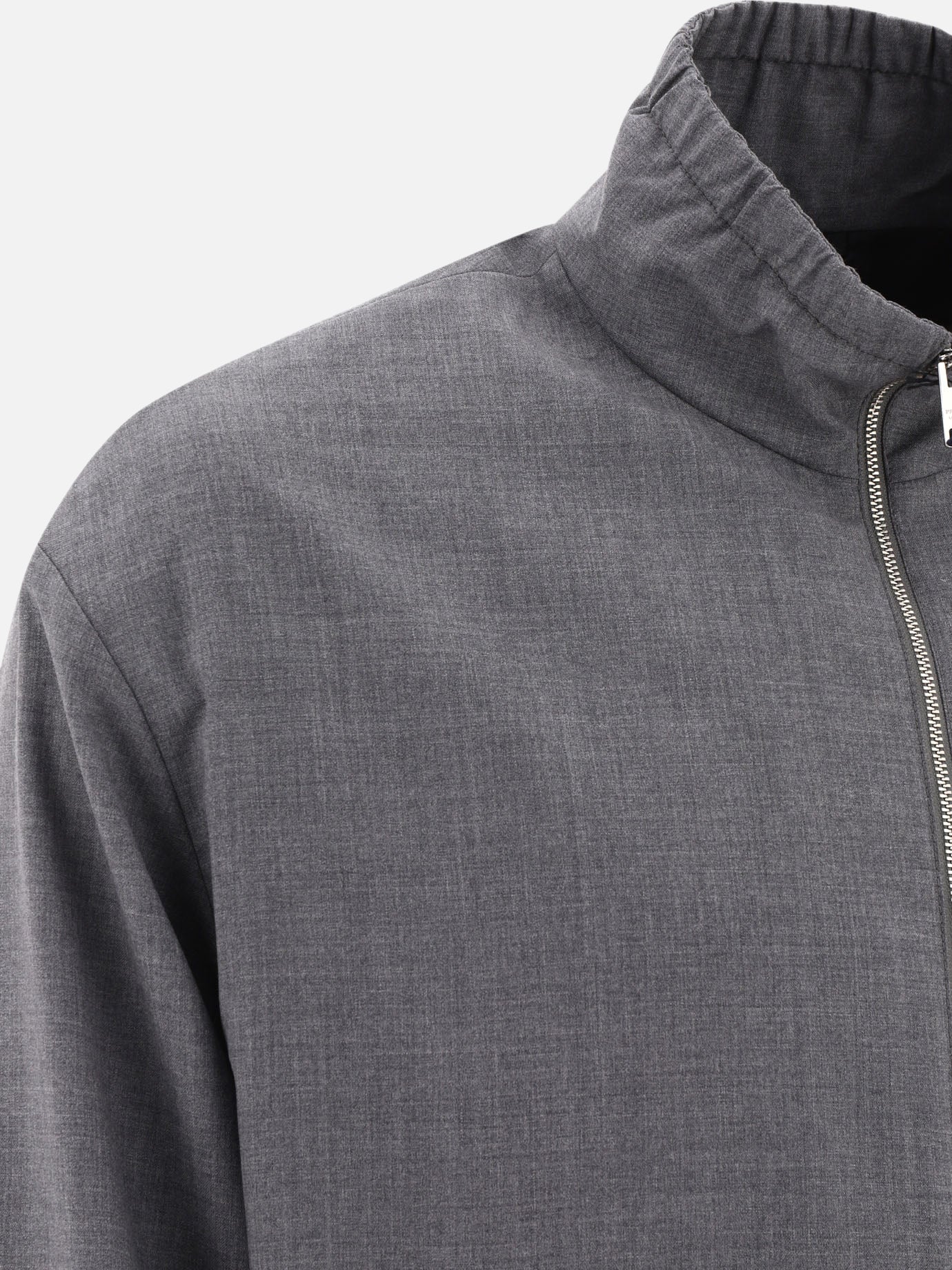 Bomber jackets 100% wool  Grey - Prada Men | PDP | VIETTI Online Store | Zoom-Modal_4
