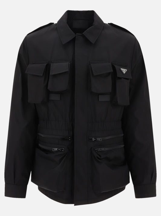 Re-Nylon cargo-style jacket