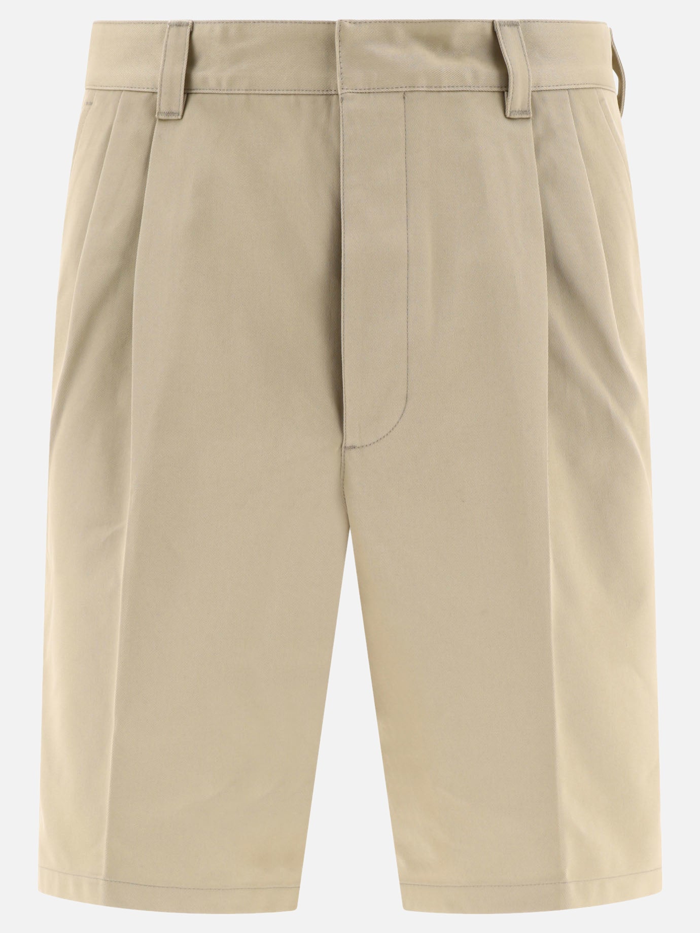 Gabardine shorts