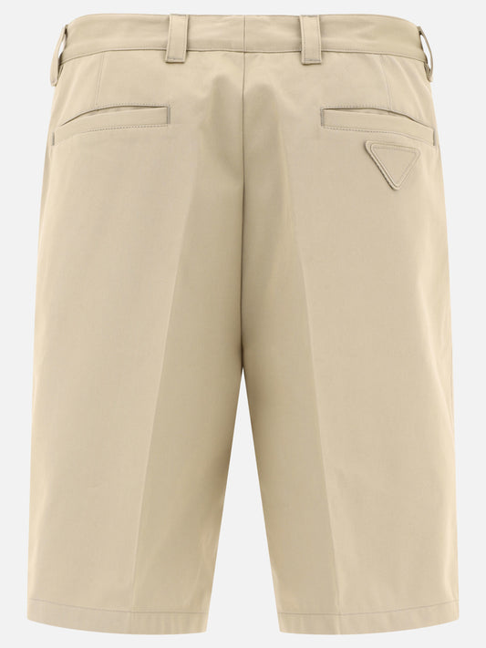 Formal shorts 100% cotton  Beige - Prada Men | PLP | VIETTI Online Store | 2
