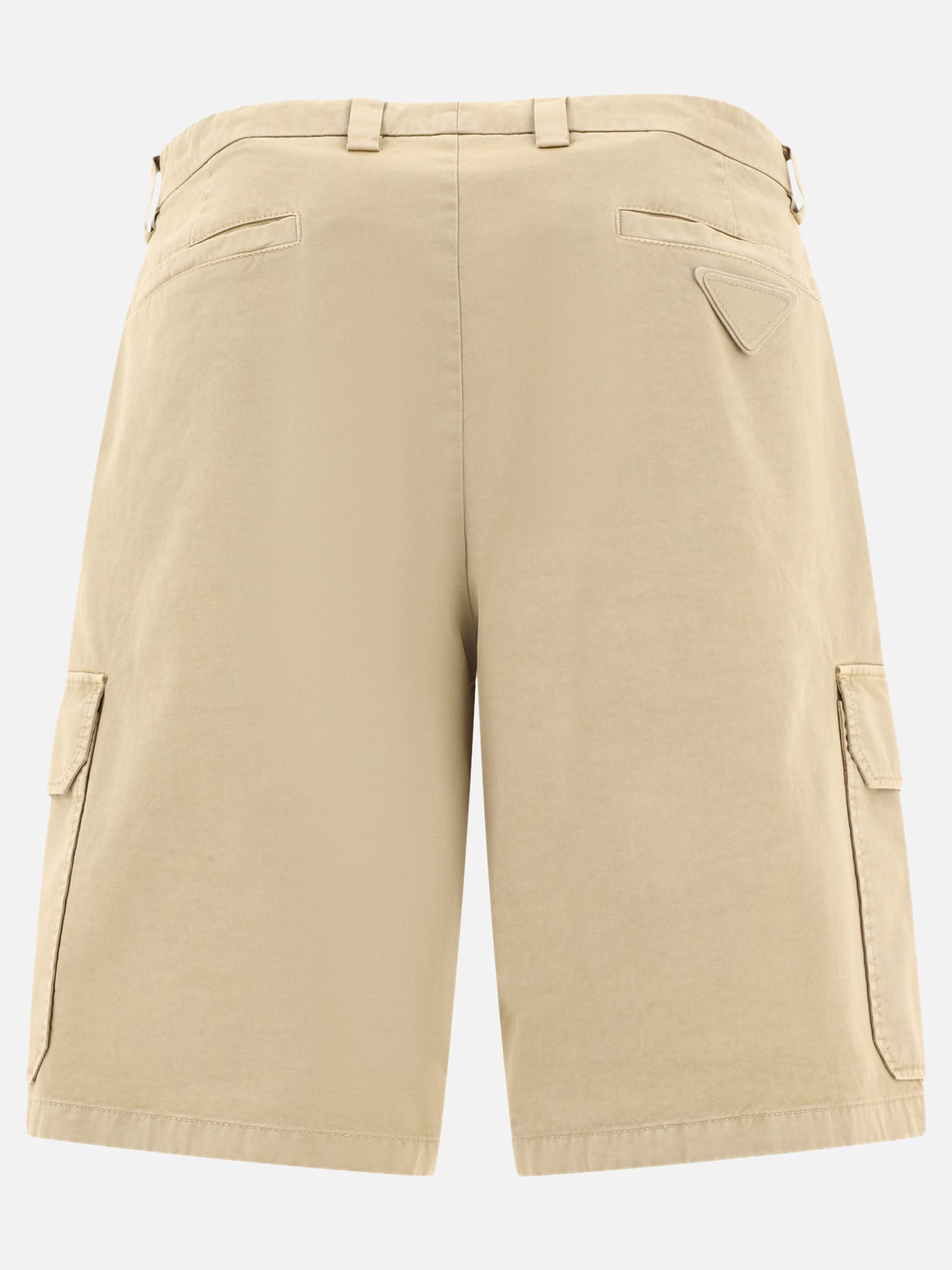 Cotton shorts with drawstring