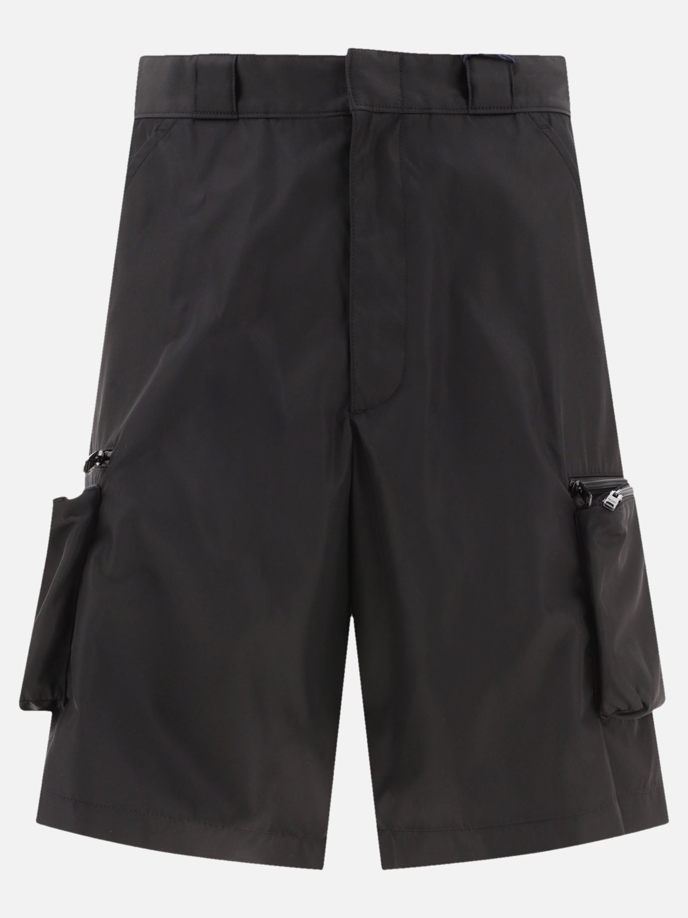 Cargo shorts 100% polyamide  Black - Prada Men | PDP | VIETTI Online Store | thumbnail