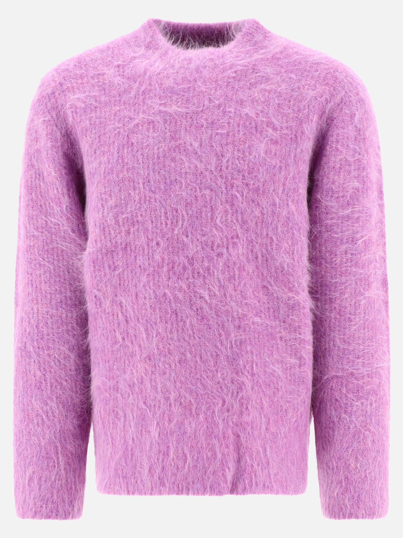 Crewneck sweaters 72% alpaca 19% nylon 3% elastan  Purple - Séfr Men | PDP | VIETTI Online Store | Zoom-Modal

