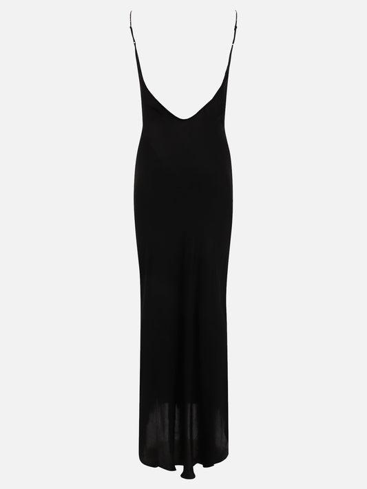 Long dresses 100% viscose  Black - Self-portrait Women | PLP | VIETTI Online Store | 2
