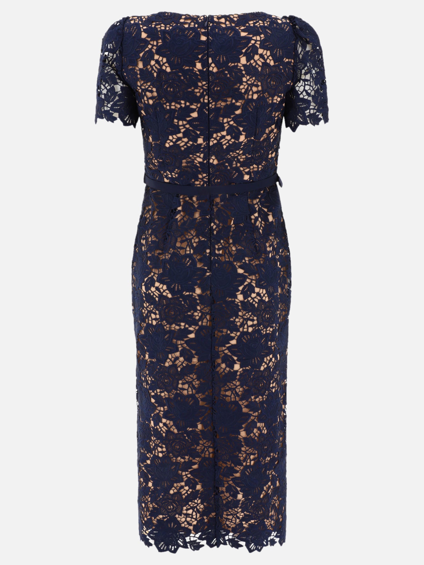 Midi dresses 100% polyester  Blue - Self-portrait Women | PDP | VIETTI Online Store | thumbnail_2