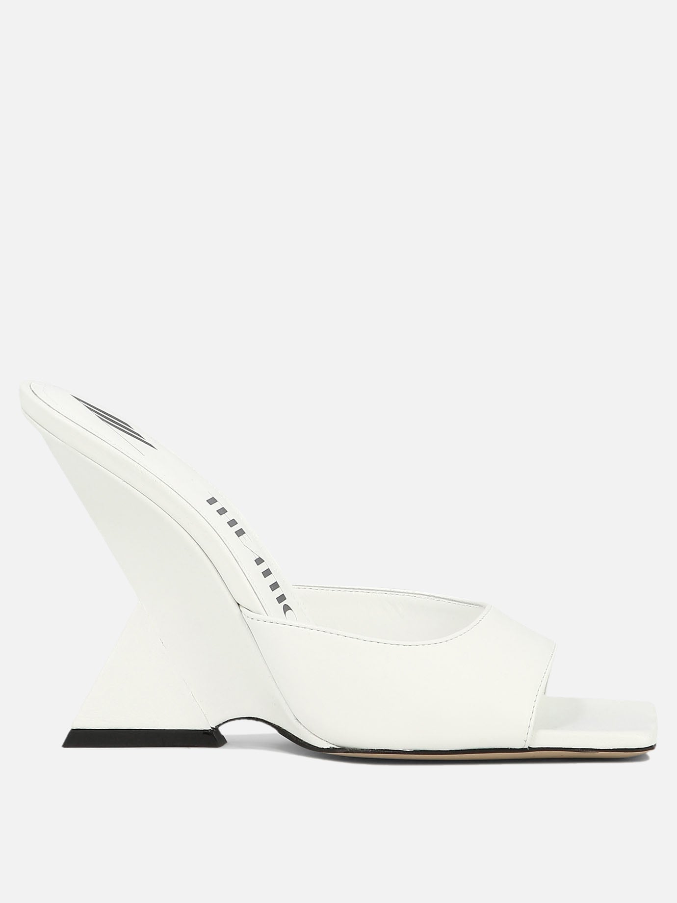 Heeled sandals 100% leather - 100% leather  White - The Attico Women | PDP | VIETTI Online Store | Zoom-Modal
