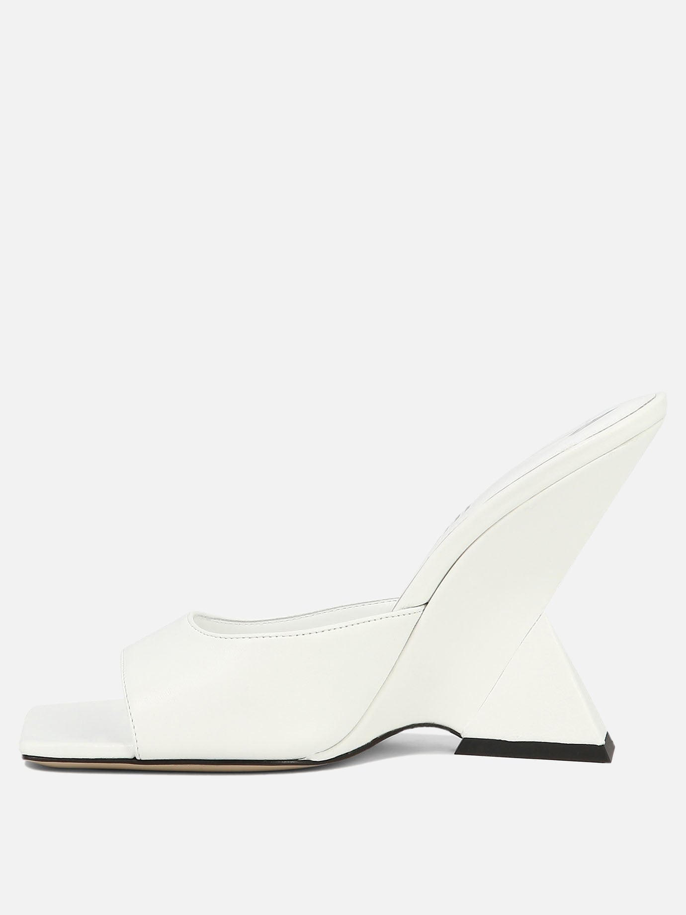 Heeled sandals 100% leather - 100% leather  White - The Attico Women | PDP | VIETTI Online Store | Zoom-Modal_3

