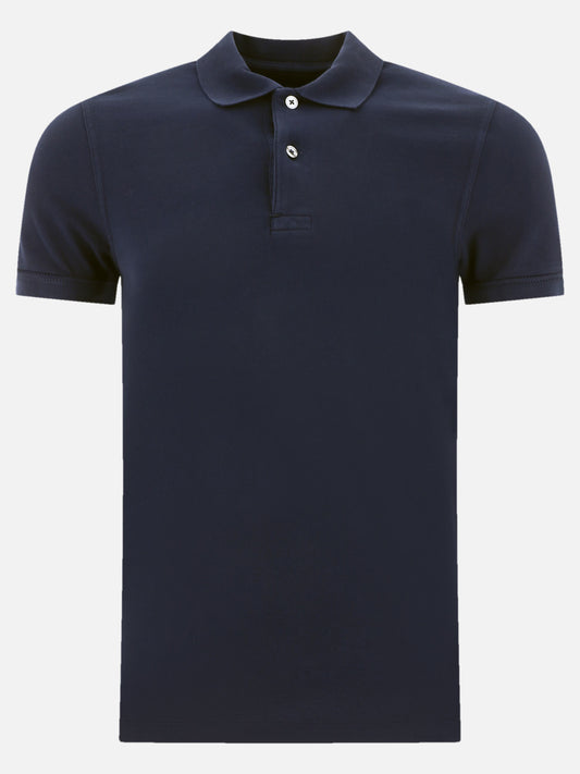 Polo shirts with buttons 100% cotton  Blue - Tom Ford Men | PLP | VIETTI Online Store 

