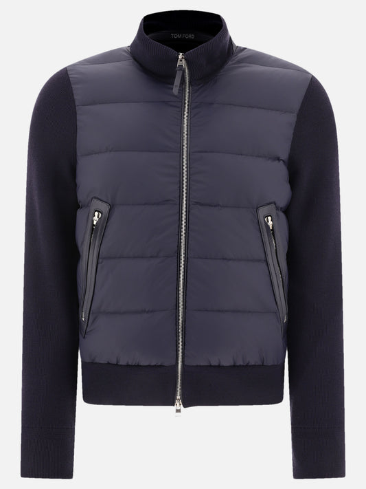 Tricot down jacket