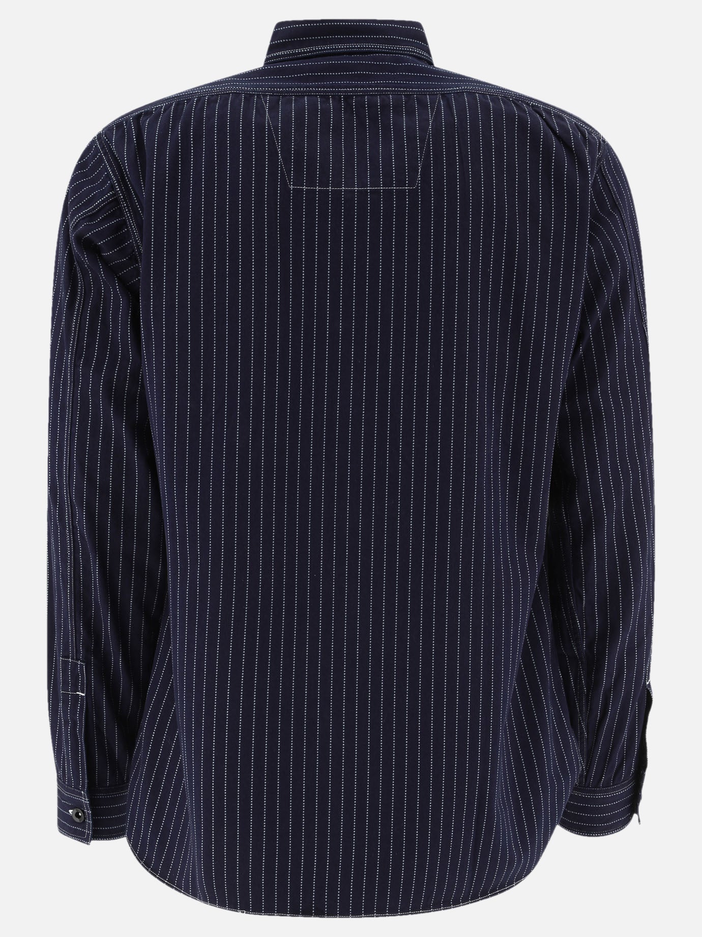 "Wabash Work" striped shirt