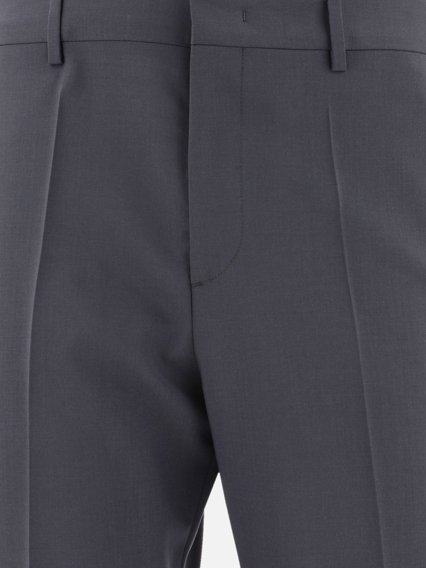 Wool tailored trousers