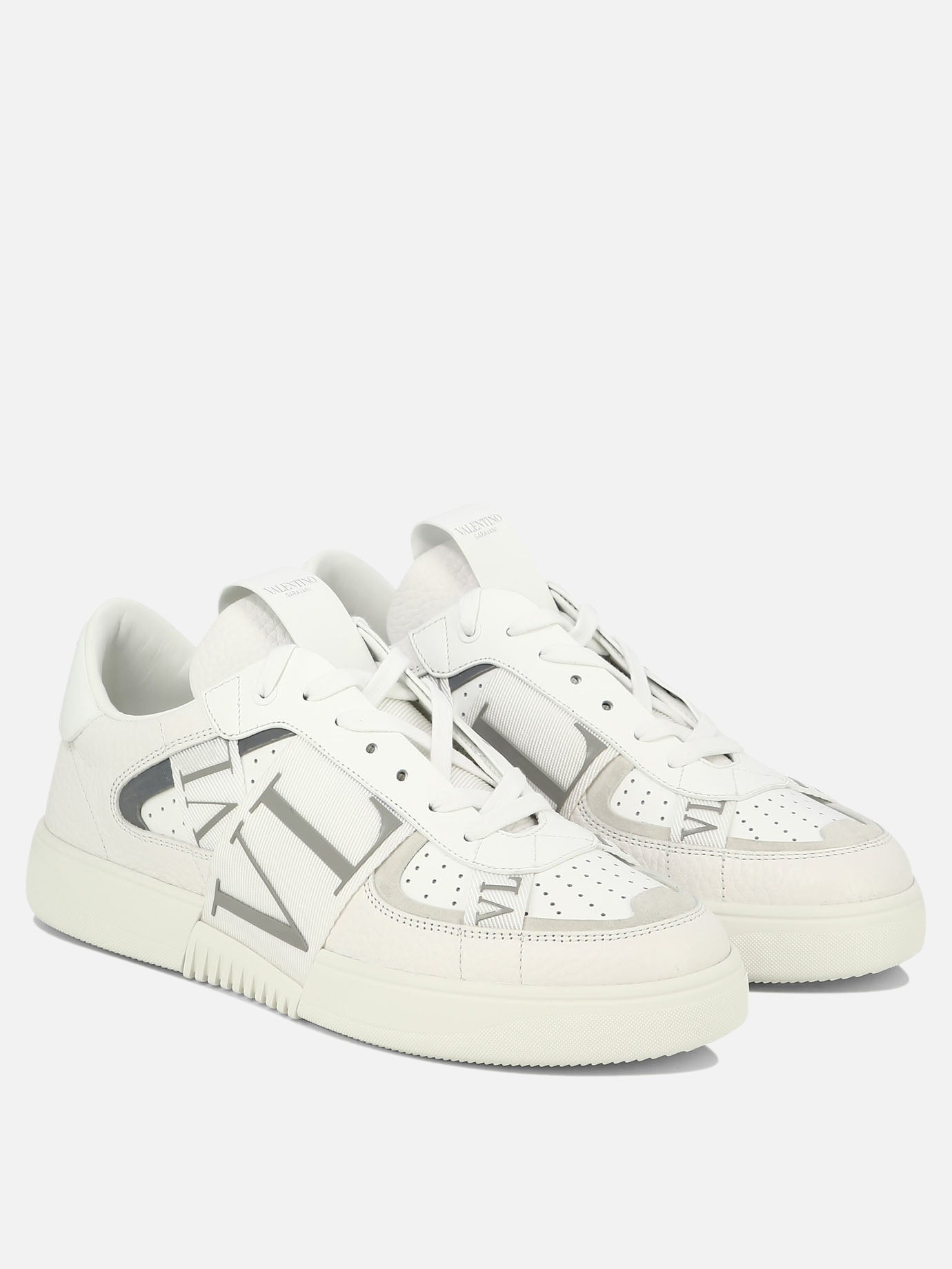 Low top sneakers 100% leather - 100% rubber  White - Valentino Garavani Men | PDP | VIETTI Online Store | thumbnail_2