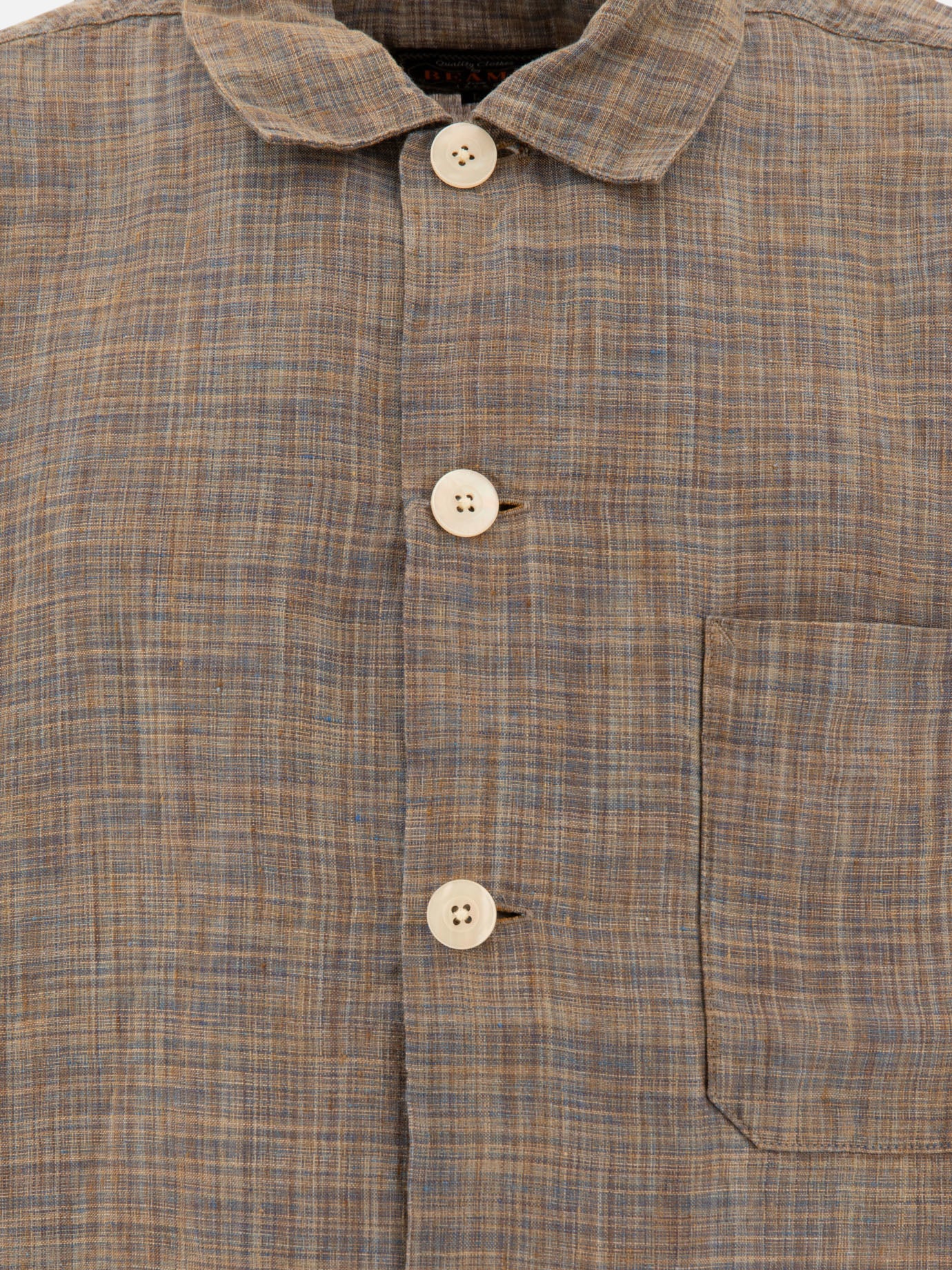 Beams Plus Multipocket shirt Brown